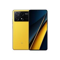 Smartphone Xiaomi POCO X6 Pro 5G 8GB+256GB NFC Dimensity 8300-Ultra 64MP câmera tripla 67W 120Hz AMOLED (Amarelo)