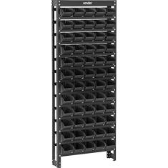 Estante Metálica, Com Gaveteiros Modelo Prático Preto, 60/3 Vonder.