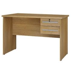 Mesa de Computador Escrivaninha 2 Gavetas Byte Cor Cinamomo