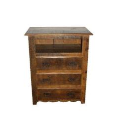 Cômoda Rústica Emily Em Madeira De Demolição - Cód 2100 - Barrocarte