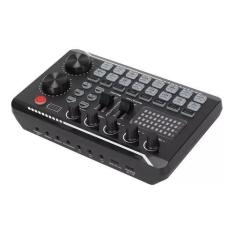 Mesa De Som V8 Placa De Som Microfone Streamer Live m.v8 - Rhos