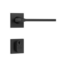 Fechadura Stam Classic 3000 Antares Rq1 Black Externa 40Mm