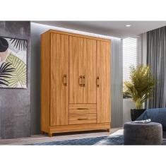 Guarda Roupa Paraty 4 Portas Freijo Moval