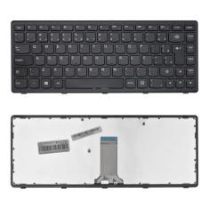 Teclado para Notebook bringIT compatível com Lenovo G Series G400S ABN