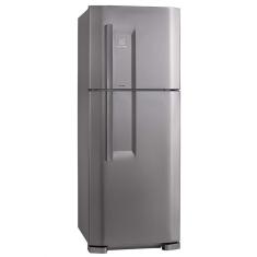 Geladeira Electrolux DC51X Cycle Defrost Duplex com Freezer Gigante 475 L - Prata