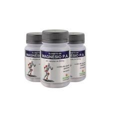 Kit 3 Cloreto de Magnésio - 60 Cápsulas Meissen
