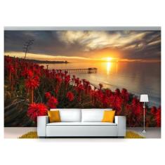 Papel De Parede Flores Floral Flor Natural 3D  Nfl129 - Você Decora