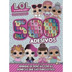 Livro - LOL Surprise - Superlivro de atividades para colorir com adesi