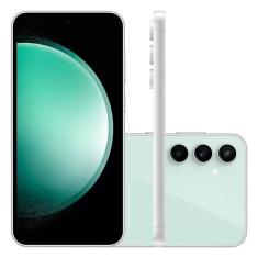 Smartphone Samsung Galaxy S23 FE 5G 256GB Verde, RAM 8GB, Câmera Tripla Traseira de 50MP +12MP + 10MP, Selfie de 12MP, Tela 6.4"