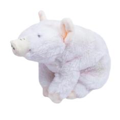 Porco Rosa Sentado 20Cm - Pelúcia - Foffy