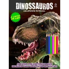 Livro - Dinossauros - Colorindo especial - On Line Editora
