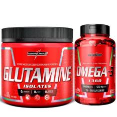 Glutamina Pura 150g + Omega 3 60 Caps Integralmedica