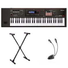 Kit Teclado Roland Xps30 com Suporte e Luminária