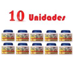 Kit com 10 Creme Para Pés E Mãos Sebo De Carneiro Sanjully - San Jully