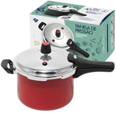Panela de Pressão 4,5 Litros Antiaderente Fechamento Externo  Marcolar