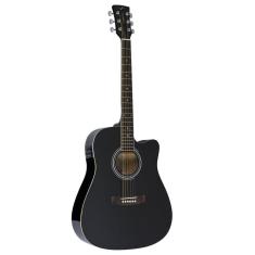 Violão Eletro-Acústico Vogga Vck370Bk Folk Com Cutaway