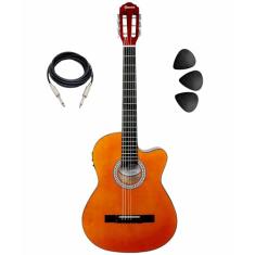 Violão Eletroacústico Flat Aço Giannini Sf-14 Ceq N Natural