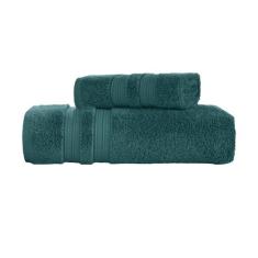 Kit Jogo De Toalhas Karsten 2 Peças Banho e Rosto Unika Fio Penteado 5