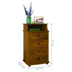 Mesa De Cabeceira Lux Ll Freijo