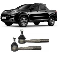 Terminal de Direção Fiat Toro Dianteiro 2014 Até 2019 Flex Automotive O Par