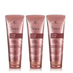 Eudora Kit 3 Shampoos Siàge Nutre Rosé