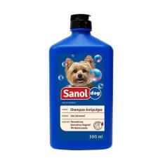 Shampoo Antipulgas Sanol Dog Para Cães - 500ml