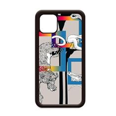 Capa com estampa de cobra de lagarto de leopardo para iPhone 11 Pro Max para Apple Mobile Case