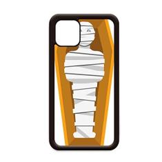 Capa Egito Múmia Coffin Ilustration Pattern para iPhone 12 Pro Max para Apple Mini Mobile Case Shell