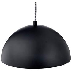 Pendente Bella Iluminação Mezza No Voltagev Preto