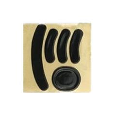 Patins sem fio com pés de mouse 0,6 mm adesivos para mouse sem fio Logitech G Pro