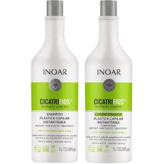 Inoar Kit Cicatrifios Shampoo E Condicionador 1L