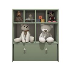 Estante Nicho Organizador de Brinquedos Infantil em MDF PlanCasa