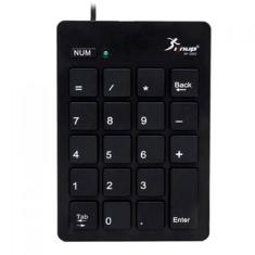 Teclado usb numérico sem  fio