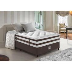 Cama Box Solteiro Colchão + Box 88x188 Molas Ensacadas Cama inBox Rela