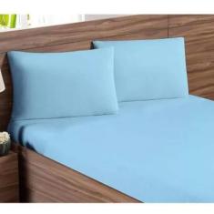 Kit Com 10 Unidades Lençol Solteiro Com Elástico Vermelho - Tuca Casa,