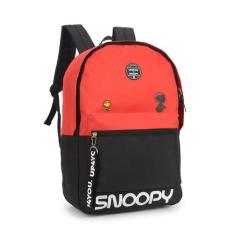Mochila de Costas Snoopy by Up4You Vermelha Original, Vermelho