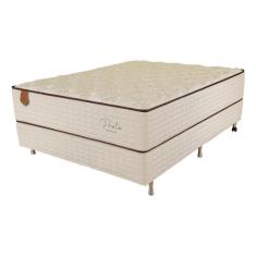 Cama Box Viúva (Box + Colchão) 128X188X71 Prata Prorelax Pillow In Dup