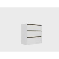 Cômoda Decore 3 Gavetas Branco thb