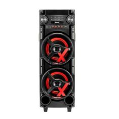 Caixa De Som Amplificada Amvox ACA 1000 NEW X 2 Woofer ALTO FALANTE 8 
