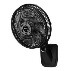 Ventilador de Parede Mallory Smart Control 140W Preto com Grafite - 220V