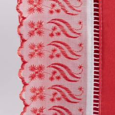 Jogo De Lençol Lese Percal 180 Fios Queen 3 Peças Barato - Vermelho