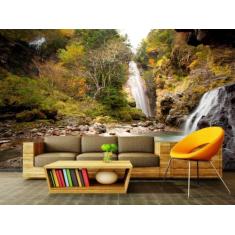 Papel de Parede Paisagens Cachoeira40 - 1,50 X 2,50 - Voce Decorando