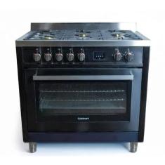 Fogão a Gás Cuisinart Arkton 5 Queimadores com Forno Elétrico Inox 90cm 220V
