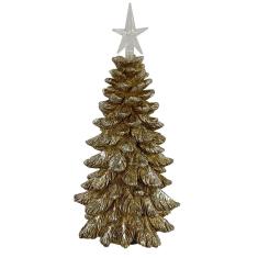 Arvore De Natal Com Led De Resina Decoração Para Natal 28Cm