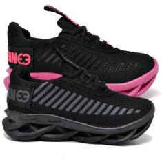 Kit 2 Tênis Infantil Menina Evoltenn Sola Trança Escolar-Feminino