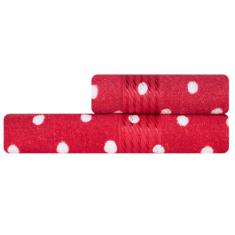 Jogo de Toalhas 2 pçs Banho e Rosto 100% Algodão Felpuda Dohler Prisma