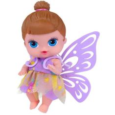 Boneca Baby's Collection Mini Fada - Super Toys, Morena
