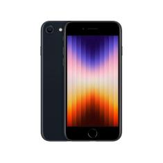 Apple iPhone SE 3ª geração 64 GB - Meia-noite, 64GB, Meia-noite