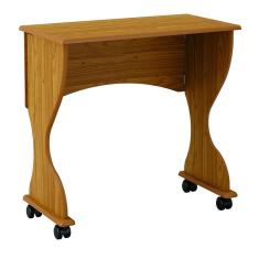 Escrivaninha para Notebook Dobrável Dalla Costa C27 - Freijó Fosco