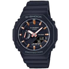 Relógio Casio G-Shock Feminino Anadigi Preto Gma-S2100-1Adr